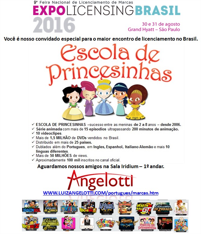 Expo Licensing 2016 Convida - Escola de Princesinhas