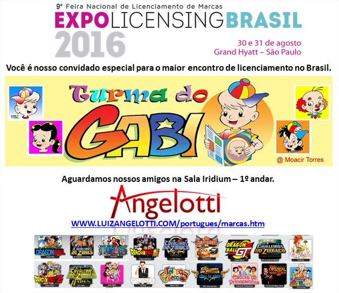 Expo Licensing 2016 Convida - Turma do Gabi