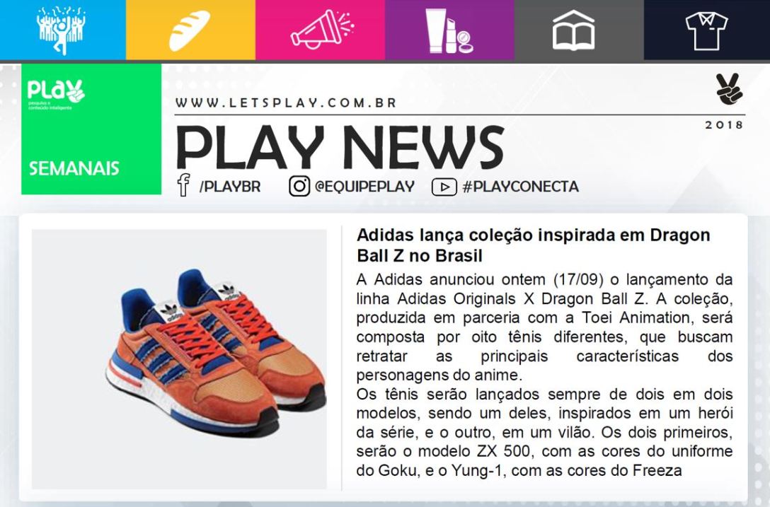 DBZ Adidas Play News