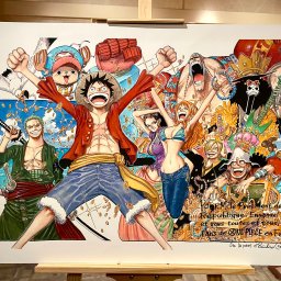 Presidente da França e fã de One Piece, Emmanuel Macron, ganha ilustração autografada
