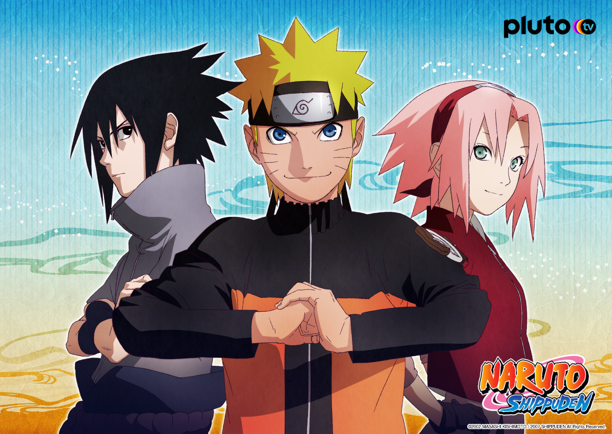 Naruto Shippuden ganhará canal exclusivo na Pluto TV